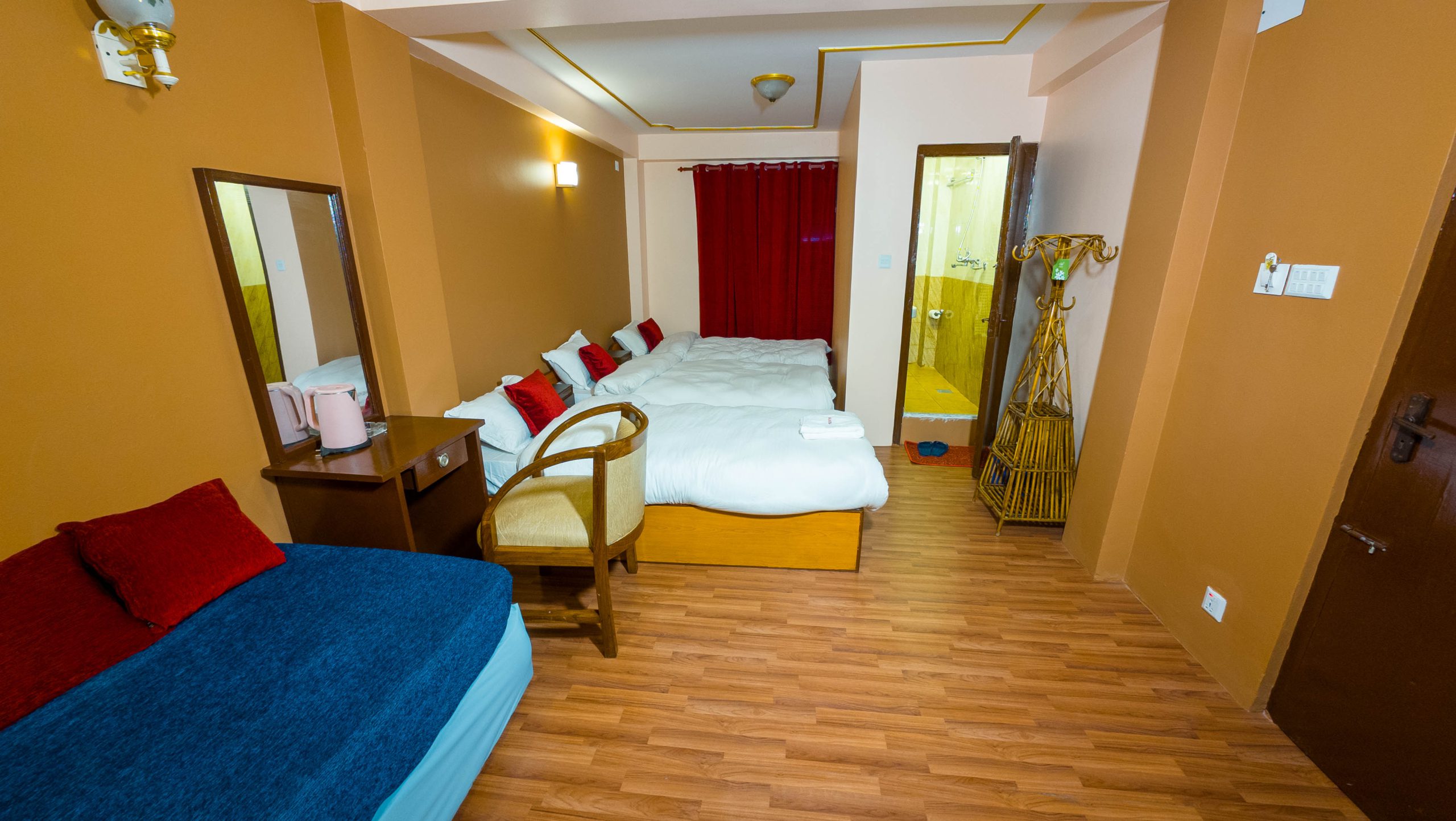 Standard Triple Room With Attached Bathroom